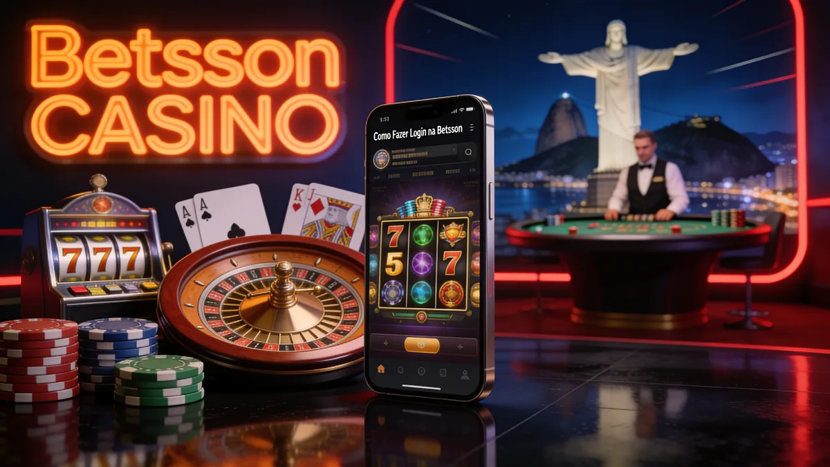 Como Fazer Login na Betsson para jogadores no Brasil